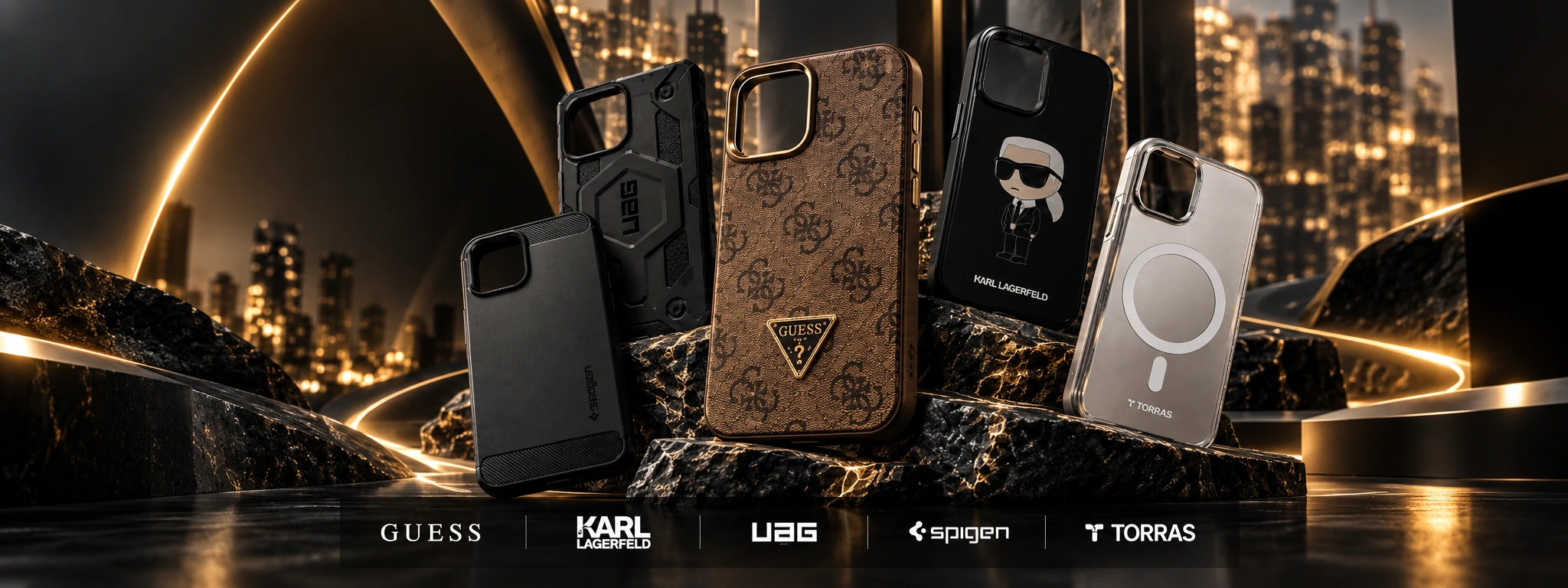 Премиум кейсове Guess, Karl Lagerfeld, UAG, Spigen и Torras